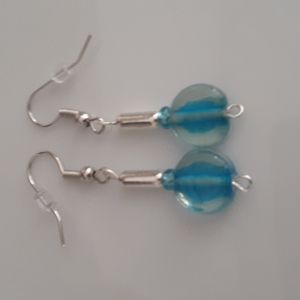 Handcrafted boho earrings.